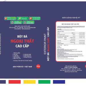 Bột Bả Ngoại Thất Cao Cấp